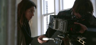Production still: Fuuse CEO and Film Maker Deeyah Khan films JIHAD a story of the others